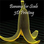 BANANA FOR SCALE 3D PRINTING