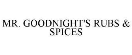 MR. GOODNIGHT'S RUBS & SPICES