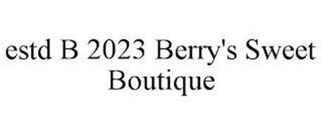 ESTD B 2023 BERRY'S SWEET B...