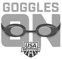 GOGGLES ON USA SWIMMING
