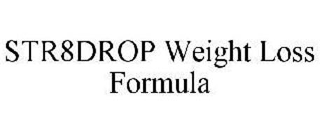 STR8DROP WEIGHT LOSS FORMULA