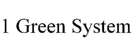 1 GREEN SYSTEM