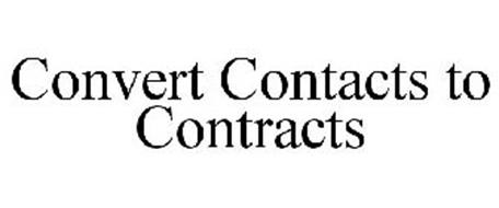 CONVERT CONTACTS TO CONTRACTS