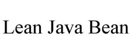 LEAN JAVA BEAN