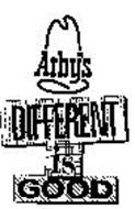 ARBY'S DIFFERENT IS GOOD