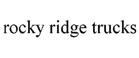 ROCKY RIDGE TRUCKS Trademark of ALC Manufacturing Inc. Serial Number ...