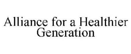alliance for healthier generation