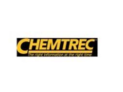 CHEMTREC THE RIGHT INFORMATION AT THE RIGHT TIME