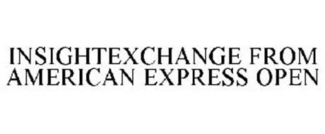 INSIGHTEXCHANGE FROM AMERICAN EXPRESS OPEN