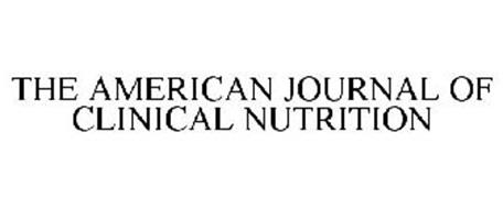 THE AMERICAN JOURNAL OF CLINICAL NUTRITION Trademark of American