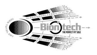 100% TOTAL DRY PERSONALIZED BIONTECH THEPERFECT FIT SOLE BIOMECHANIC