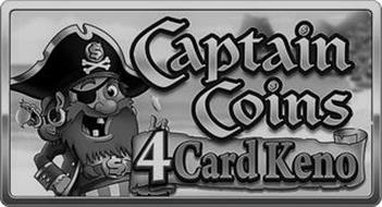 CAPTAIN COINS 4 CARD KENO
