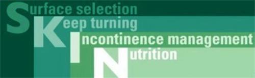 SURFACE SELECTION KEEP TURNING INCONTINENCE MANAGEMENT NUTRITION