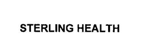 STERLING HEALTH Trademark of ASO CORPORATION. Serial