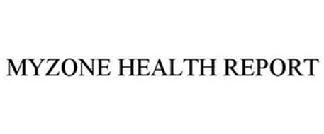 MYZONE HEALTH REPORT