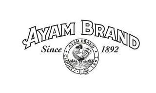 AYAM BRAND SINCE 1892 AYAM BRAND · CLOUET 1892 ·