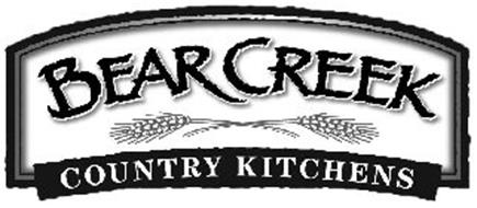 BEAR CREEK COUNTRY KITCHENS Trademark Of Bear Creek Country Kitchens   Bear Creek Country Kitchens 85651758 