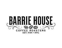 BARRIE HOUSE COFFEE ROASTERS EST. 1934 NYC