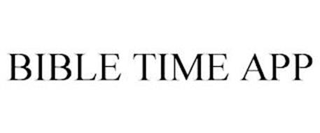 BIBLE TIME APP