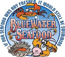 BLUEWATER SEAFOOD IF OUR SEAFOOD WAS ANY FRESHER, IT WOULD STILL BE SWIMMING