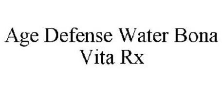 AGE DEFENSE WATER BONA VITA RX