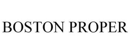 BOSTON PROPER Trademark of BOSTON PROPER, LLC Serial Number: 86515115 ...