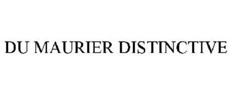 DU MAURIER DISTINCTIVE Trademark of British American Tobacco (Brands ...