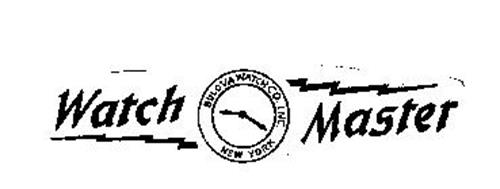 WATCH MASTER Trademark of Bulova Watch Company, Inc.. Serial Number ...