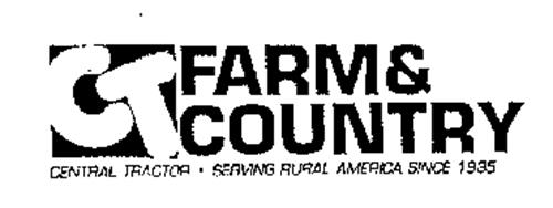 CT FARM & COUNTRY CENTRAL TRACTOR SERVING RURAL AMERICA SINCE 1935 ...