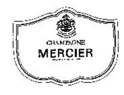 CHAMPAGNE MERCIER MAISON FONDEE EN 1858 Trademark of Champagne Mercier ...
