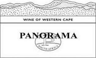 WINE OF WESTERN CAPE PANORAMA PANORAMA P SOUTH AFRICA