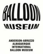 BALLOON MUSEUM ANDERSON-ABRUZZO ALBUQUERQUE INTERNATIONAL BALLOON MUSEUM