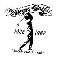 NEGRO GOLF 1926 1962 NECKBONE CIRCUIT