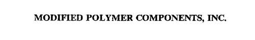 MODIFIED POLYMER COMPONENTS, INC.