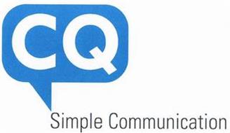 CQ SIMPLE COMMUNICATION