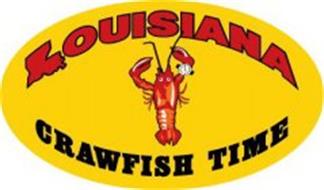 LOUISIANA CRAWFISH TIME Trademark of Crawfish Magic. Serial Number ...