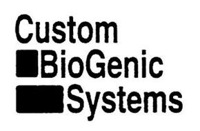 CUSTOM BIOGENIC SYSTEMS
