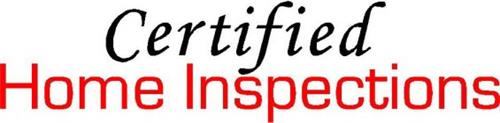 CERTIFIED HOME INSPECTIONS