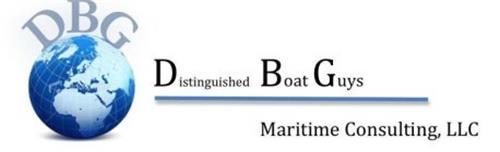 DBG DISTINGUISHED BOAT GUYS MARITIME CONSULTING, LLC
