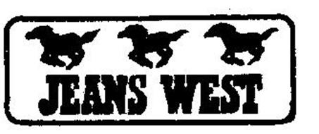 JEANS WEST Trademark of Edison Brothers Stores, Inc.. Serial Number: 73484100 :: Trademarkia ...