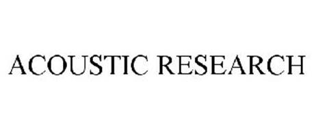 ACOUSTIC RESEARCH Trademark of Electronics Trademark Holding Company ...