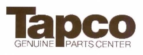 TAPCO GENUINE PARTS CENTER Trademark of Elias Industries, Inc. Serial ...