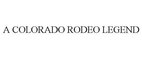 A COLORADO RODEO LEGEND