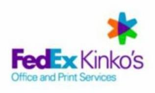 FEDEX KINKO'S OFFICE AND PRINT SERVICES Trademark of Federal Express Corporation. Serial Number ...