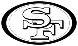 moneyclip with forty niner emblim