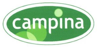 CAMPINA Trademark of Friesland Brands B.V. Serial Number: 79023013