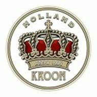 HOLLAND KROON ANNO 1831 Trademark of Friesland Brands B.V.. Serial ...