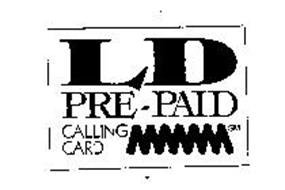 LD PRE-PAID CALLING CARD