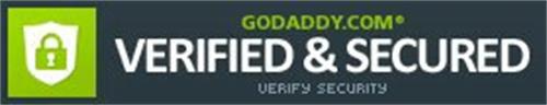 GODADDY.COM VERIFIED & SECURED VERIFY SECURITY Trademark ...