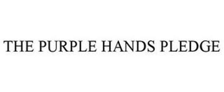 THE PURPLE HANDS PLEDGE